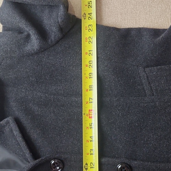 LONDON FOG SZ XL Women's Classic Gray Coat - Picture 7 of 12